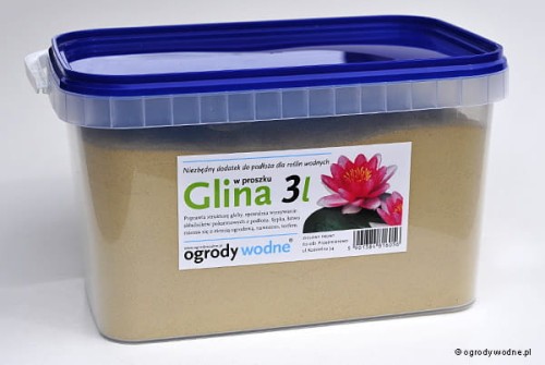 Glina w proszku - pojemnik 3l